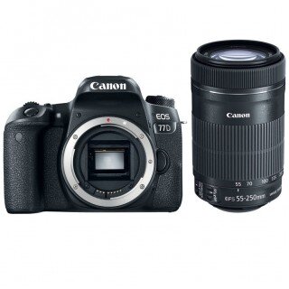 Canon EOS 77D 55-250mm DSLR Fotoğraf Makinesi kullananlar yorumlar